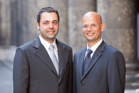 von links nach rechts: Christian Hansmann, Ulrich M�ller