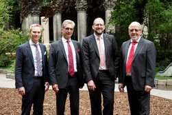 von links nach rechts: Niclas H�kansson, Darko Pervan, Guido Schulte und...