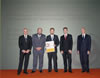 left to right: Gerald Schweighofer, Dr. Uwe M�ller, Dr. Andreas Haider, Dr....